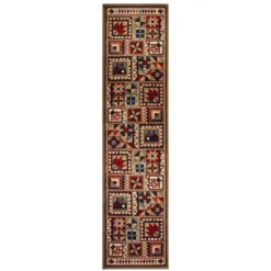 Weston Farmhouse Lodge Area Rug Brown - Captiv8e Designs -Bedding Discounts GUEST e9807041 5637 4a58 9696 bcc45275d3f2