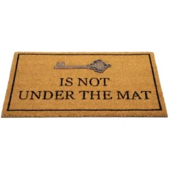 Northlight Key Is Not Under The Mat Coir Outdoor Doormat 18" X 30" 7 Northlight Key Is Not Under The Mat Coir Outdoor Doormat 18" X 30" -Bedding Discounts GUEST e9a87d04 95a3 46c9 b9cc 1c7b5722c065