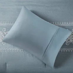 Intelligent Design Laurel Embroidered Comforter Set Blue -Bedding Discounts GUEST eb6ec8db e4c1 46ad a2e0 b5445b3163a4