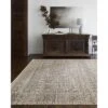 Hauteloom Rectangle Area Rug Taupe