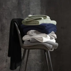 Kenneth Cole New York Cotton Blanket (Essentials-Black)-Full/Queen -Bedding Discounts GUEST ecf8e15f fd2c 44ba bed5 35b19f2659c3