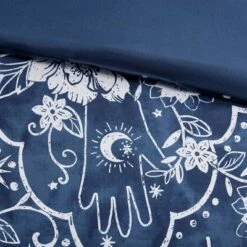 Zuri Celestial Duvet Cover Set Navy - Intelligent Design 16 Zuri Celestial Duvet Cover Set Navy - Intelligent Design -Bedding Discounts GUEST ed2a33ab dbad 44db aa60 bb882aec01ab