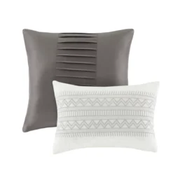 8pc Jaine Comforter Set Gray -Bedding Discounts GUEST ed83a469 df22 442f ac18 de4c0f5a9ec5