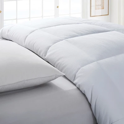 Peace Nest All Season White Down Alternative Duvet Comforter Insert With Jacquard Cover 3 Peace Nest All Season White Down Alternative Duvet Comforter Insert With Jacquard Cover - Image 3