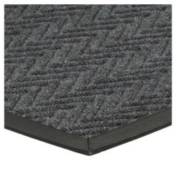 1'6"x2'6" Gateway Utility Doormat Charcoal - Mohawk: Skid-Resistant Outdoor Floor Mat, Low Pile, Recycled Rubber -Bedding Discounts GUEST f03592cd 340e 42bb aa85 b3c381c91542