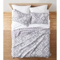 Blue Loom 3pc Sabra Quilt Set Lilac/Gray -Bedding Discounts GUEST f0515270 84fa 4caa b9f9 d3d382d3fd60