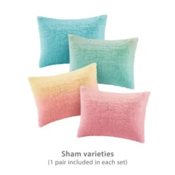 Mi Zone Twin/Twin XL Evie Ombre Shaggy Faux Fur Comforter Set Aqua: Twin Size Bedding For Teen Girls, Hypoallergenic 20 Mi Zone Twin/Twin XL Evie Ombre Shaggy Faux Fur Comforter Set Aqua: Twin Size Bedding For Teen Girls, Hypoallergenic -Bedding Discounts GUEST f2669e8a fc59 4d51 8b97 6966dff8a94a