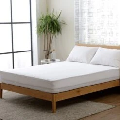 Cheer Collection Fitted Waterproof Mattress Protector -Bedding Discounts GUEST f2bbedc4 5fc8 4053 98b9 8ffbdd2fe971