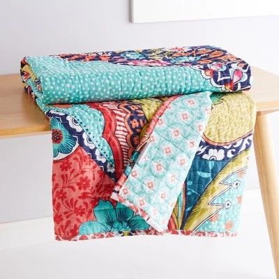 Jules Bohemian Quilted Throw - Levtex Home 1 Jules Bohemian Quilted Throw - Levtex Home