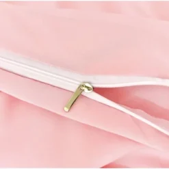 Boersma Three-piece Bedding Set With Solid Color Quilt Cover And Pillowcase,Brushed Super Soft And Machine Washable, Cute Pink Three-piece Set -Bedding Discounts GUEST f343b68c e56c 40cf 88b0 1d3d3224bc3f