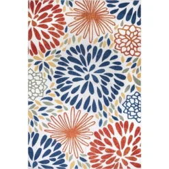 NuLOOM McEwen Bohemian Floral Machine Washable Area Rug -Bedding Discounts GUEST f4bf9f19 ebf9 420d b81c e2ac26eb5430