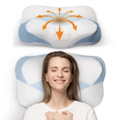 Cheer Collection Cervical Memory Foam Pillow For Neck Support, Orthopedic Contour Design, 24"x14"x5.2" 13 Cheer Collection Cervical Memory Foam Pillow For Neck Support, Orthopedic Contour Design, 24"x14"x5.2" -Bedding Discounts GUEST f4edd4e5 d79a 4e0c 84ac f3e51f33c24d