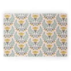 Heather Dutton La Floraison Blush Pink Looped Vinyl Welcome Mat - Society6 -Bedding Discounts GUEST f5009b92 30e1 406b 8d5f 80b2c0c3a540