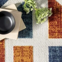 NuLOOM Alexia Contemporary Geometric Indoor/Outdoor Patio Area Rug -Bedding Discounts GUEST f5d68c9a 4c10 426e ad8d e226c8972ec9