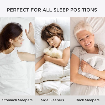 Sleeping Pillows Set Of 2 Soft And Supportive - Bedsure 6 Sleeping Pillows Set Of 2 Soft And Supportive - Bedsure - Image 6