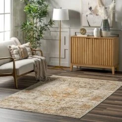 NuLOOM Aada Persian Machine Washable Area Rug