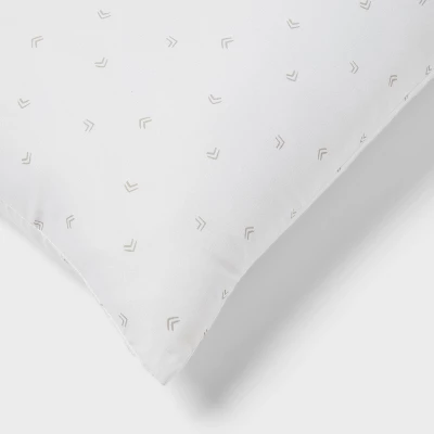 Standard/Queen Medium/Firm Machine Washable Plush Pillow White - Room Essentials™ 3 Standard/Queen Medium/Firm Machine Washable Plush Pillow White - Room Essentials™ - Image 3