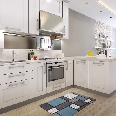 World Rug Gallery Contemporary Modern Boxes Anti Fatigue Standing Mat 4 World Rug Gallery Contemporary Modern Boxes Anti Fatigue Standing Mat - Image 4