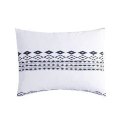 White Azteca Printed Comforter Set (King) - VCNY 8 White Azteca Printed Comforter Set (King) - VCNY -Bedding Discounts GUEST fb42bbc9 ce25 4a10 bda5 81a4d27f2464