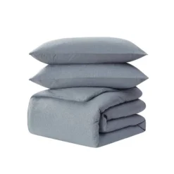 Blue Loom 3pc Vivie Solid Stone Washed Duvet Cover Bedding Set 9 Blue Loom 3pc Vivie Solid Stone Washed Duvet Cover Bedding Set -Bedding Discounts GUEST fb63ca5a e834 41f1 b675 4d765d189c53