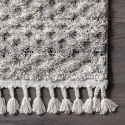 Nuloom Lira Solid 4x6 Indoor Area Rug For Living Room Bedroom Dining Room Kitchen, Grey/Ivory -Bedding Discounts GUEST fcd2c583 2870 48b4 b81b 20b167fe6aa1