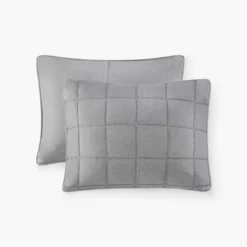 Gracie Mills Griffin 3-Piece Grid Design Cotton Coverlet Set - Full/Queen - Gray 7 Gracie Mills Griffin 3-Piece Grid Design Cotton Coverlet Set - Full/Queen - Gray -Bedding Discounts GUEST fe211bbf 8ba7 4364 8749 ed6c97fd84d3