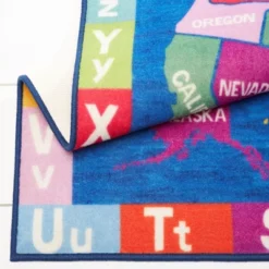 Eric Carle USA Map Area Kids' Rug (2'9"x4'3") - Home Dynamix -Bedding Discounts GUEST fe893f14 0daf 4ba9 9f99 643fb15b8e63