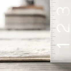 Lauren Liess X RugsUSA - Striped Wool Machine Washable Area Rug -Bedding Discounts GUEST ff960721 584a 444f 92b4 f12b9778bba9